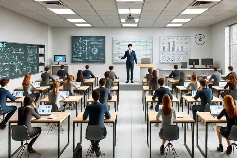 Clase de MBA en España en Universidad Complutense