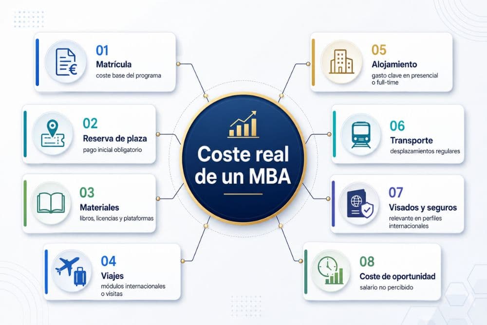 Costes adicionales de un MBA