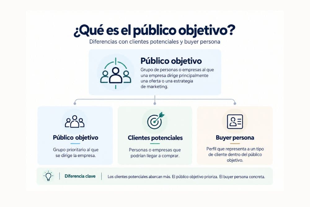 Qué es el público objetivo de una empresa